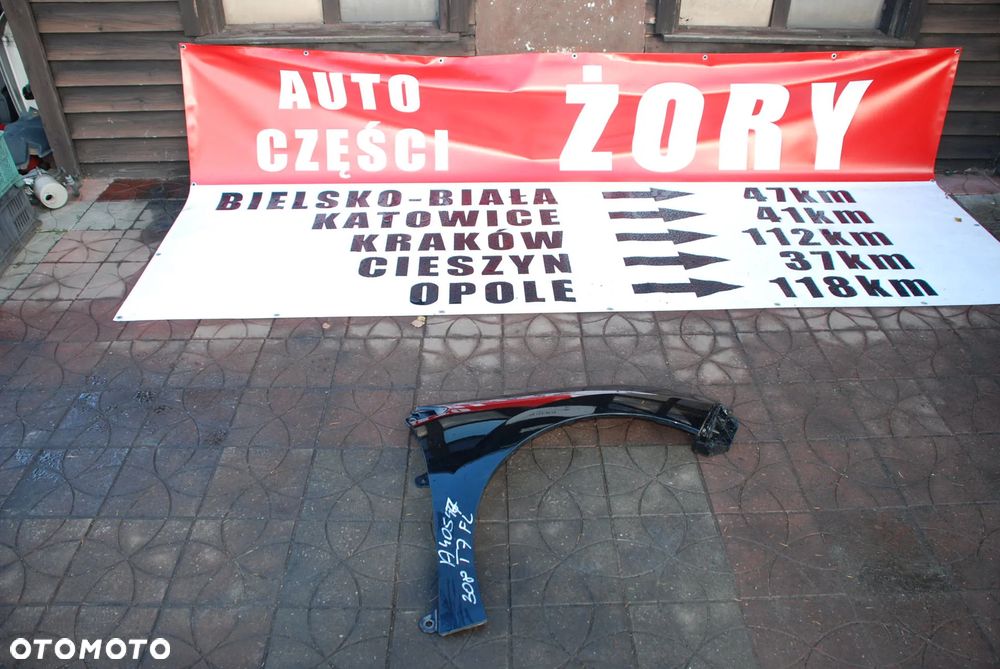 peugeot 308 T7FL błotnik nr A40547 WYSYŁKA - 1