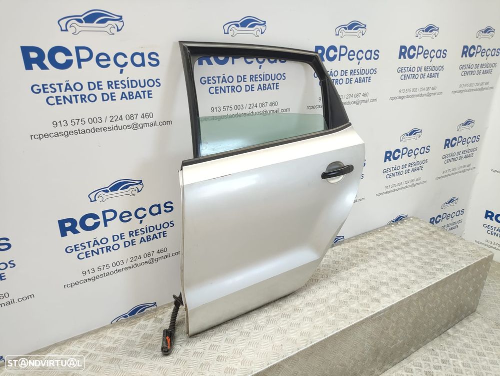 Porta Traseira Esquerda VW Volkswagen Polo 5 6R 5 Portas - 4