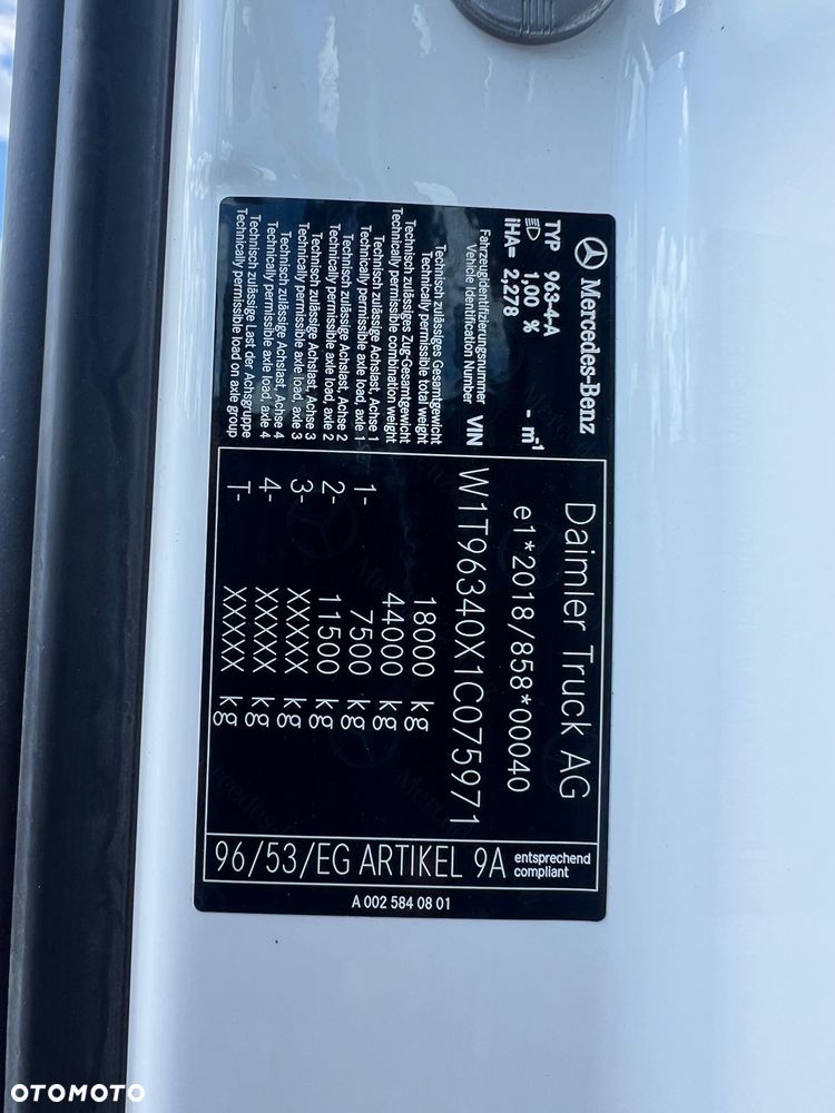 Mercedes-Benz ACTROS PROCAB  bez retardera prokontraktowy - 16