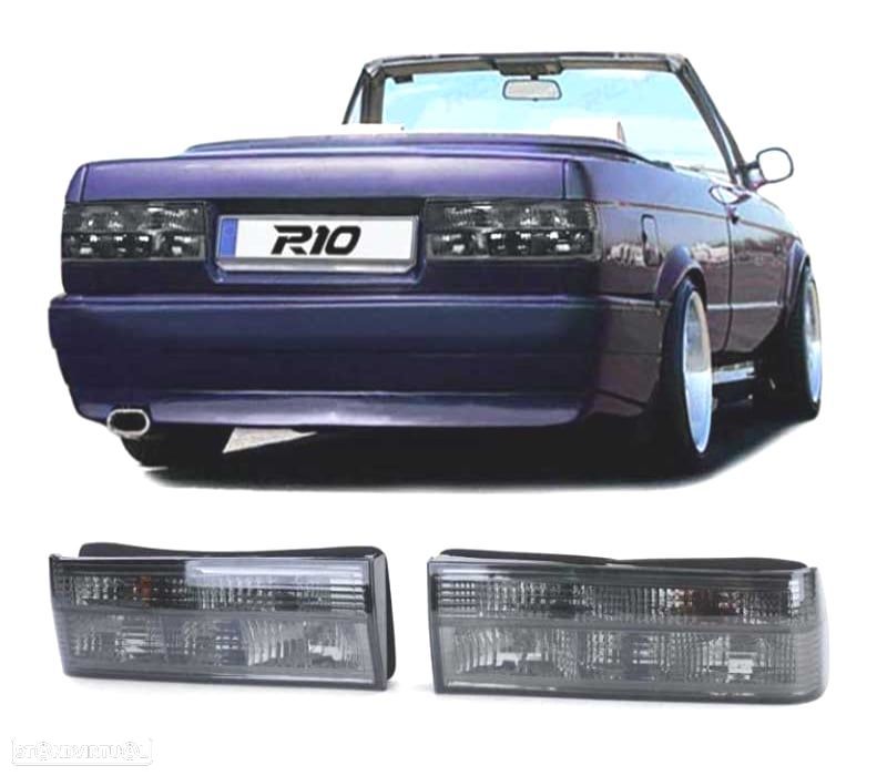 FAROLINS TRASEIROS E30 COUPE CABRIO BERLINA 82-90 FASE 1 ESCURECIDO - 1