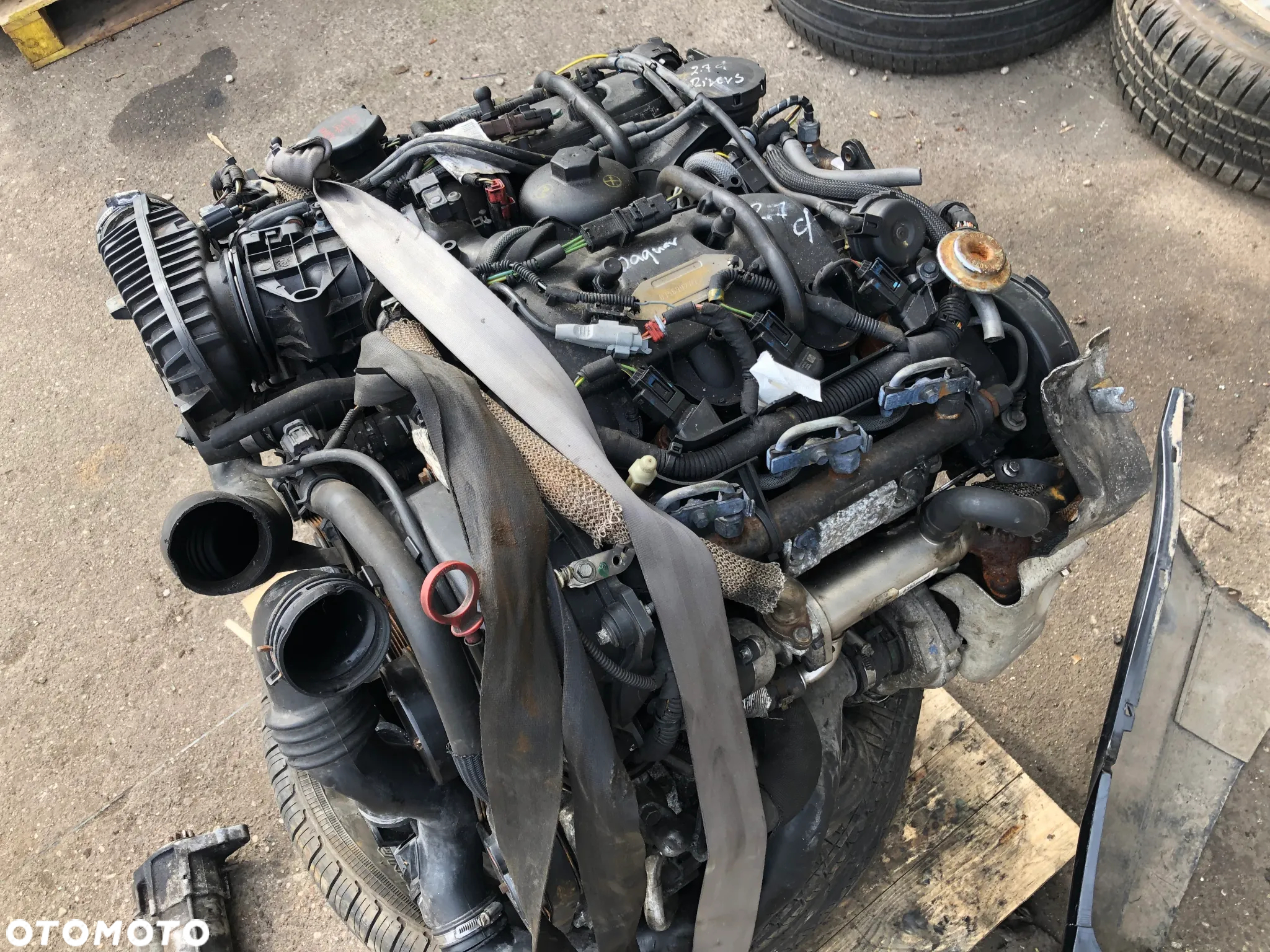 Silnik kompletny z osprzętem Range Rover Sport / Range Rover L322 LM 3.6 TDV8 - 5