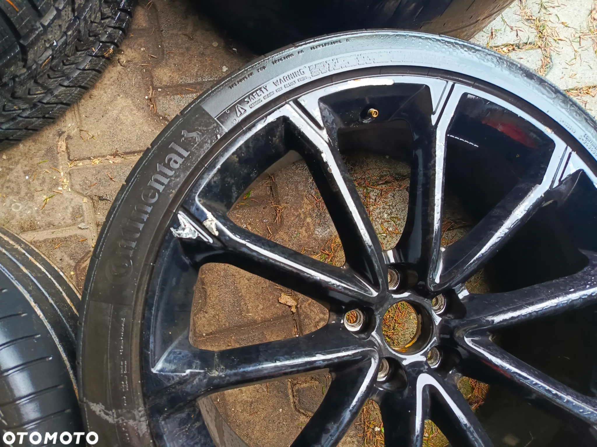 Alufelga aluminiowa Audi 83A601025AJ/AK/AH 8.5" x 21" 5x112 KOMPLET USZKODZONE - 4