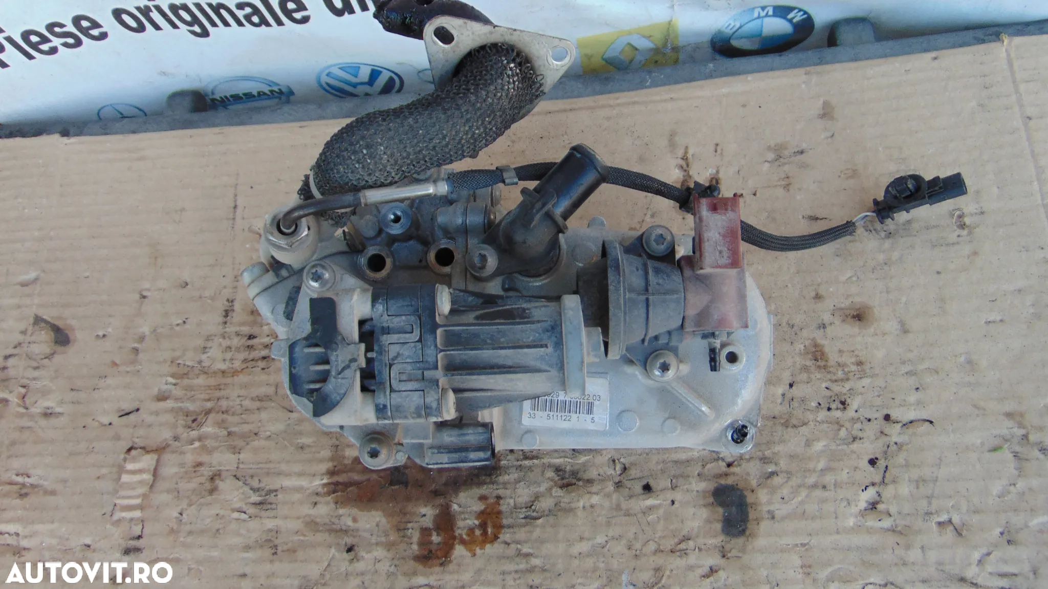 Racitor gaze cu EGR Fiat 1.3 Panda Tipo fiat 500 500l 500c 500x qubo fiorino alfa romeo mito Opel C - 2
