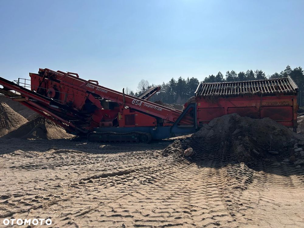 Terex Finlay 684 3-DECK 2016R mobilny przesiewacz do ziem ZAMIANA - 4