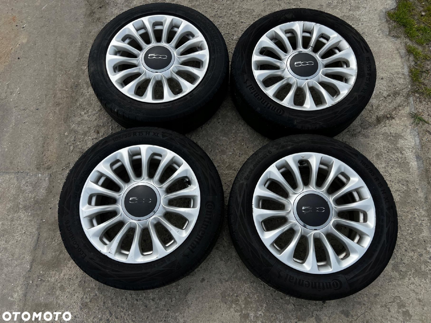 KOŁA FELGI OPONY LETNIE FIAT 500 185/55 R15 - 1