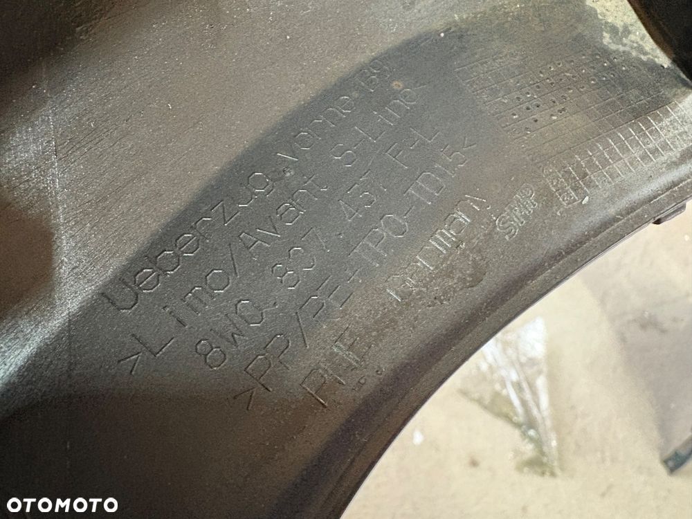 Audi A4 S Line B9 15-19 Zderzak przedni - 7