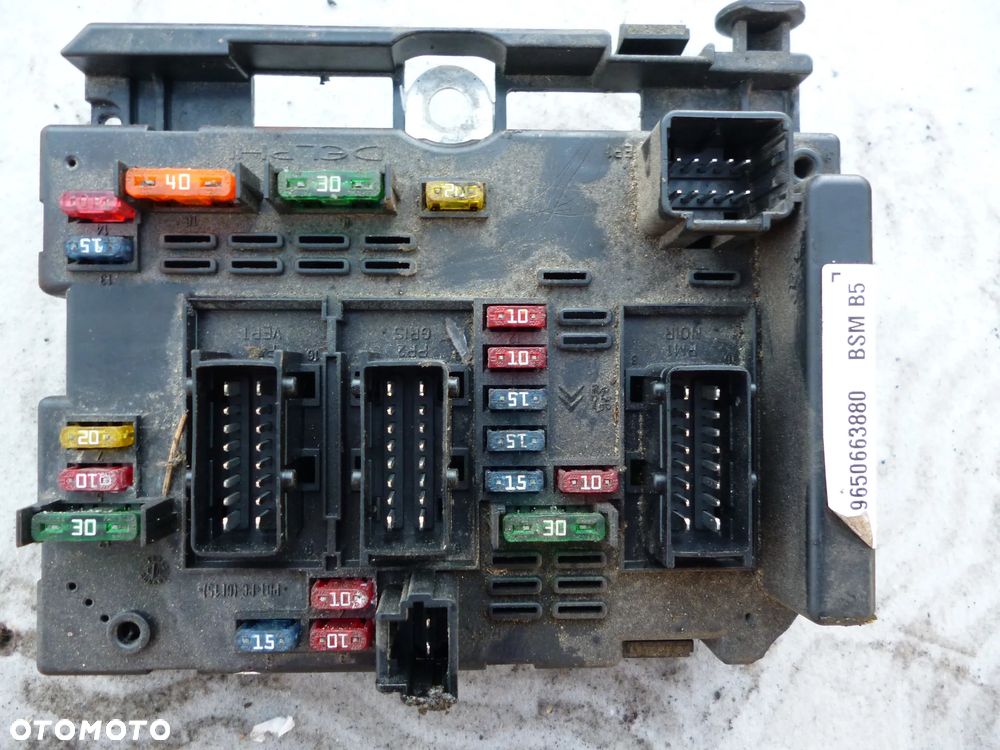 peugeot 807 2.2 16v bms moduł - 2