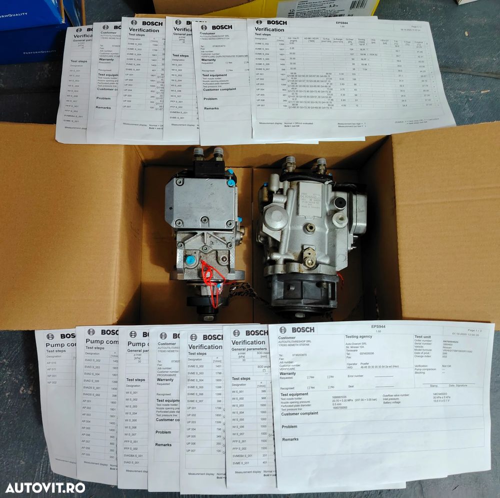 Pompa injectie electronica Nissan Atleon si Cabstar 120/130CP Euro 3 piese 0470504023 0986444056 1670069T60 1670069T61 1670069T62 47504023 504023 1660069T63 1670069T63 0470504042 - 17
