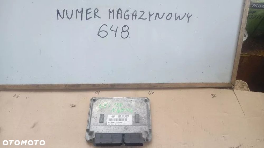 STEROWNIK KOMPUTER VW POLO 9N 1.2 B 03D906032C - 1