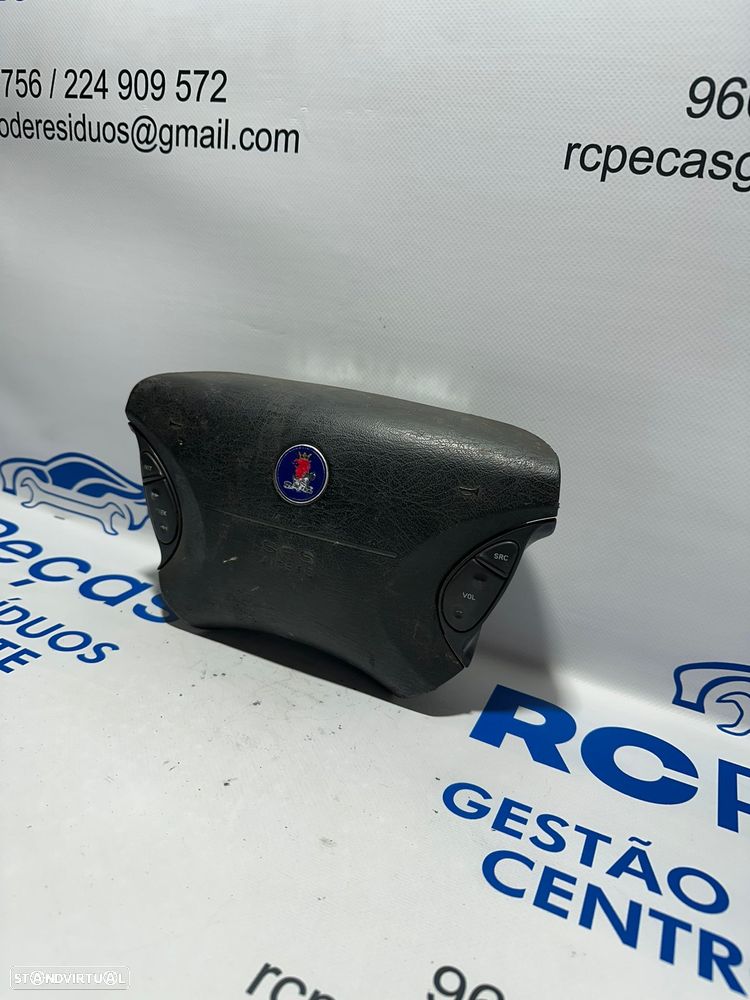 .Airbag Volante Condutor Guiador Original Saab 9-5 AB601519700B 1997 - 2010 - 3