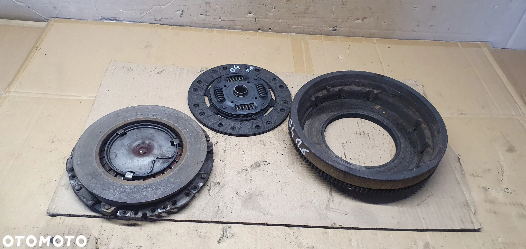 Sprzęgło tarcza docisk koło zamachowe VW Golf IV 4 1.6 16V 06A141031J 036141025K 027105273D - 6