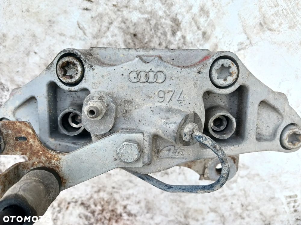 Zaciski hamulcowe 973 974 tarcze zacisk jarzmo Audi A6 C5 S6 2.8 3.0 Quattro 320mm Aluminiowe prawa lewa prawy lewy przód przedni Audi A4 B6 B7 - 3