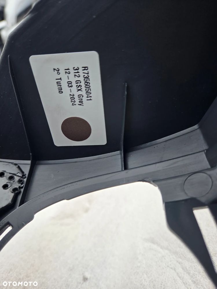 Kokpit konsola deska rozdzielcza Fiat 500 735605041 0735605041 - 21