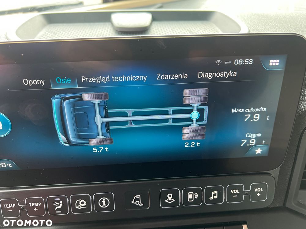 Mercedes-Benz ACTROS L bez retardera prokontraktowy - 35