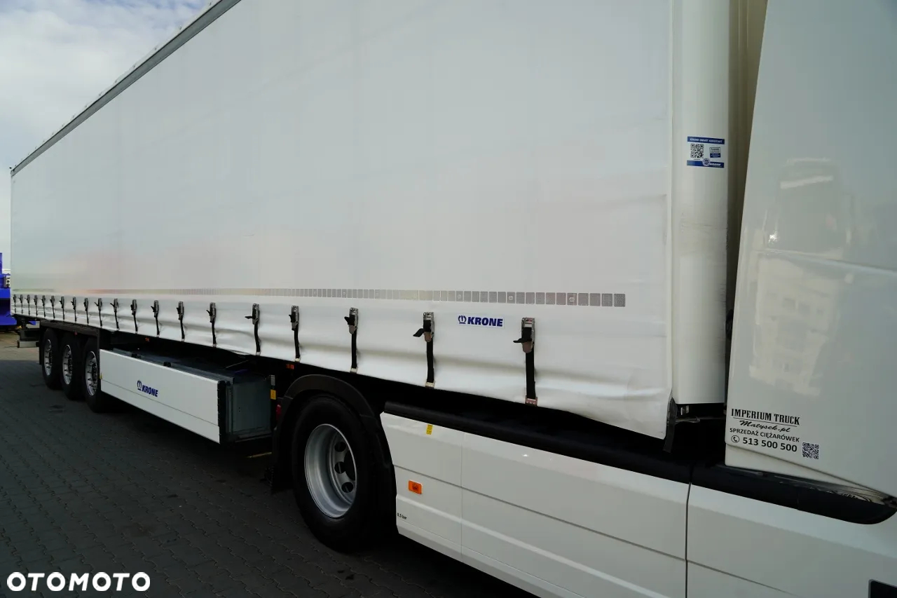 Volvo FH 500 / XXL / 2024 / KLIMA POSTOJOWA  / SKÓRY / I-SHIFT + KRONE FIRANKA / 2024 ROK / KOSZ NA PALETY / 2 OSIE PODNOSZONE / MAŁO UŻYWANA / SPROWADZONA - 12