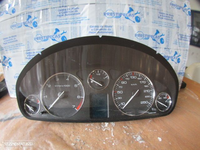 Quadrante 9658138080 A2C53106696 PEUGEOT  407 FASE 1 2005 2.0I 16V 140CV 4P CINZENTO KM/H  DIGITAL - 1