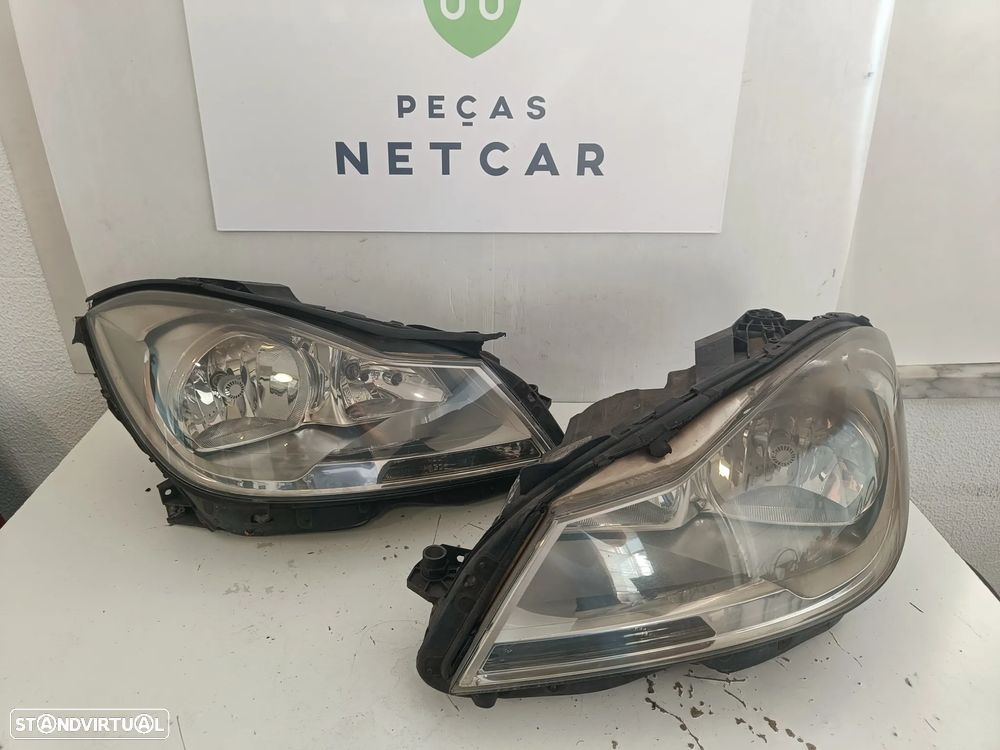 Farol optica Mercedes w204 classe c  2011 - 3