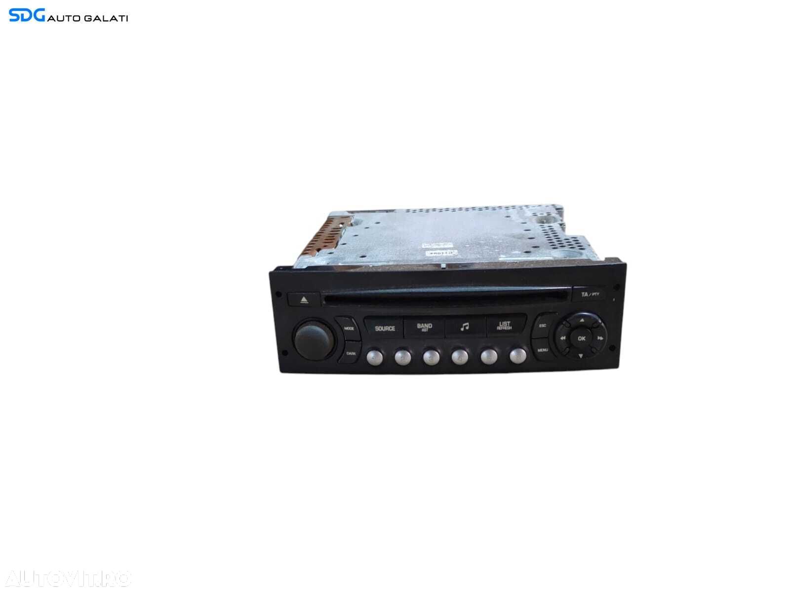Unitate Radio CD Player Peugeot 307 2001 - 2008 Cod 96639793XT 96639793 [L5641] - 1