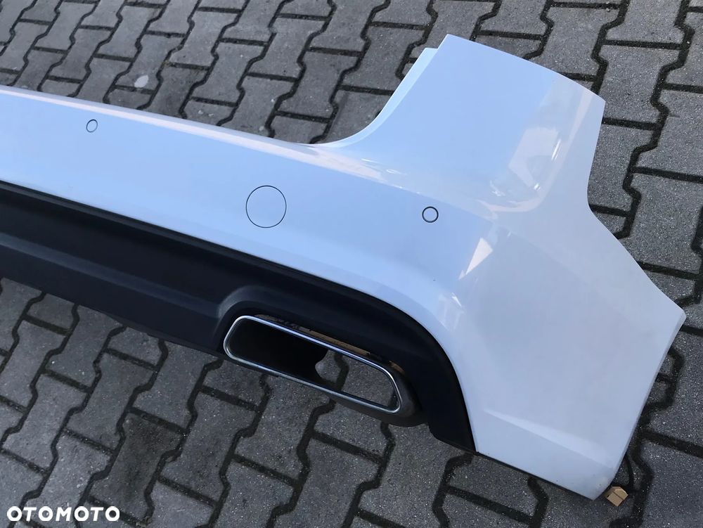 Audi A6 C7 4G Lift Avant zderzak tył tylny LS9R - 3