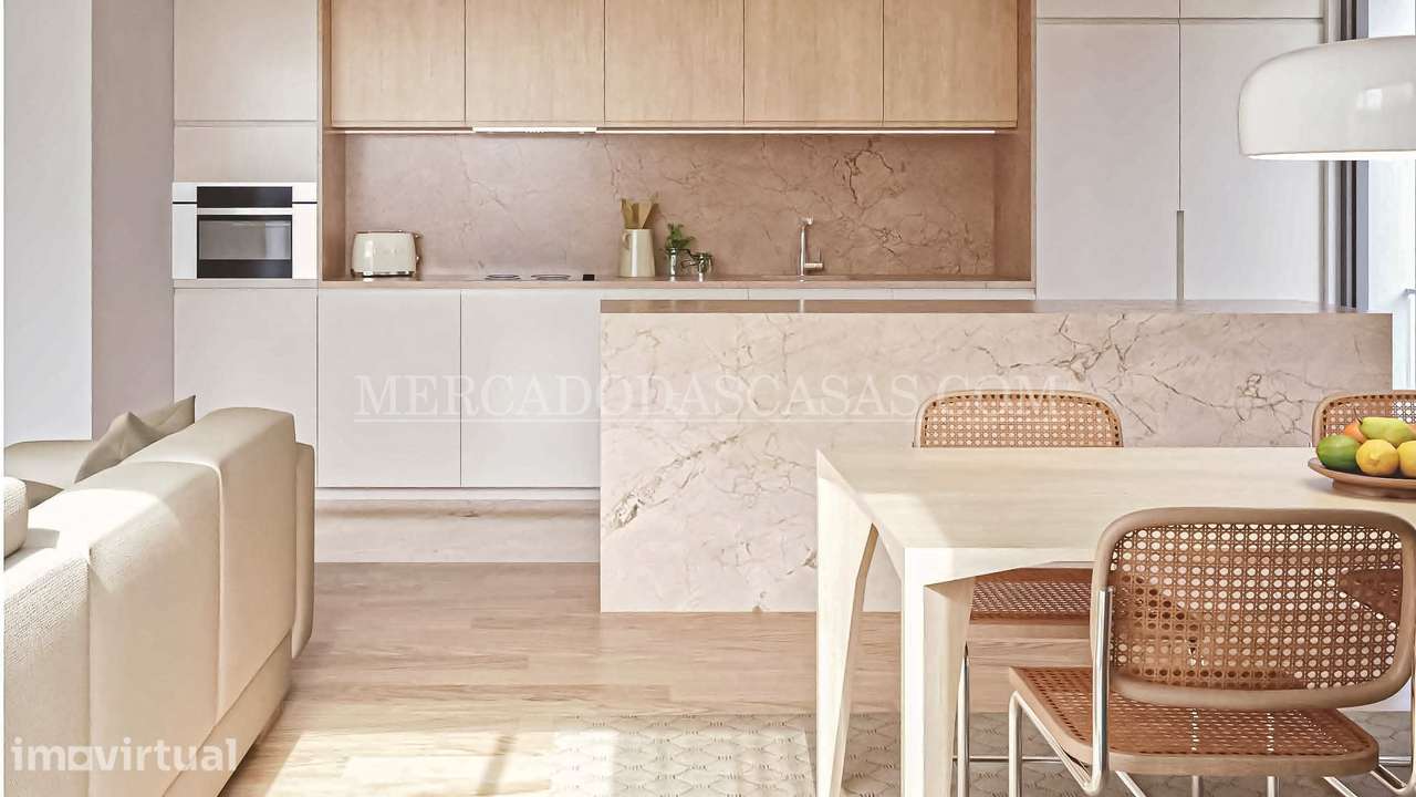 Apartamento T2 grandes áreas e muita luminosidade - Grande imagem: 2/24