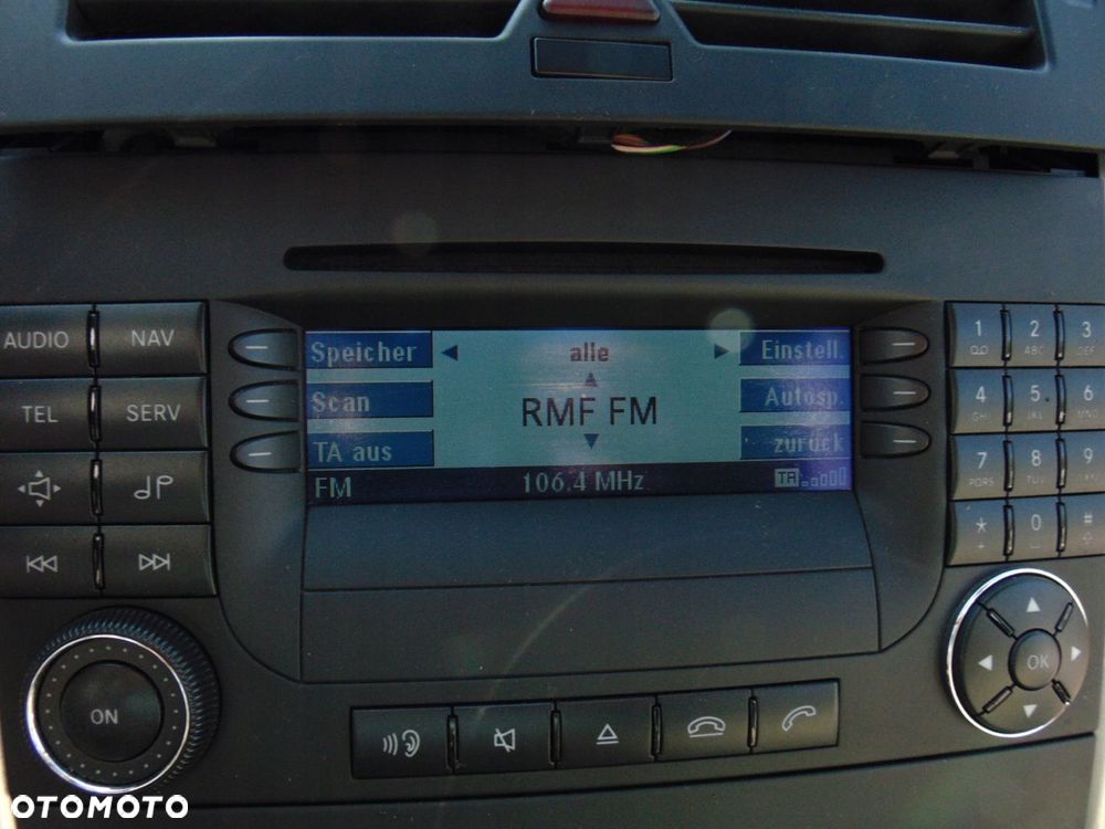 RADIO ODTWARZACZ CD MERCEDES B KLASA W245 EUROPA - 2