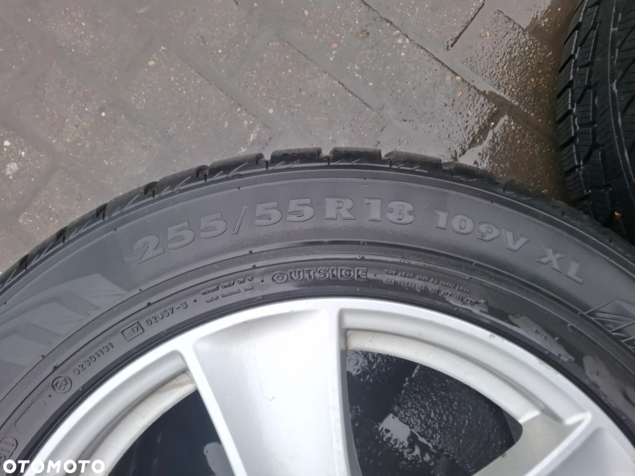 BMW X5 E70 FELGI ALUMINIOWE 18 CALI OPONY ZIMOWE 8,5 J18 ET46 - 11