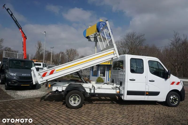 Renault Master doka brygadówka wywrotka HDS - 8
