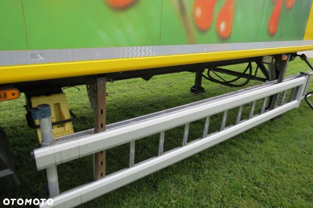 Stas NACZEPA RUCHOMA PODŁOGA STAS S300ZX 2x OŚ PODNOSZONA PILOT SPROWADZONA z Niemiec 1. WŁAŚCICIEL - 15
