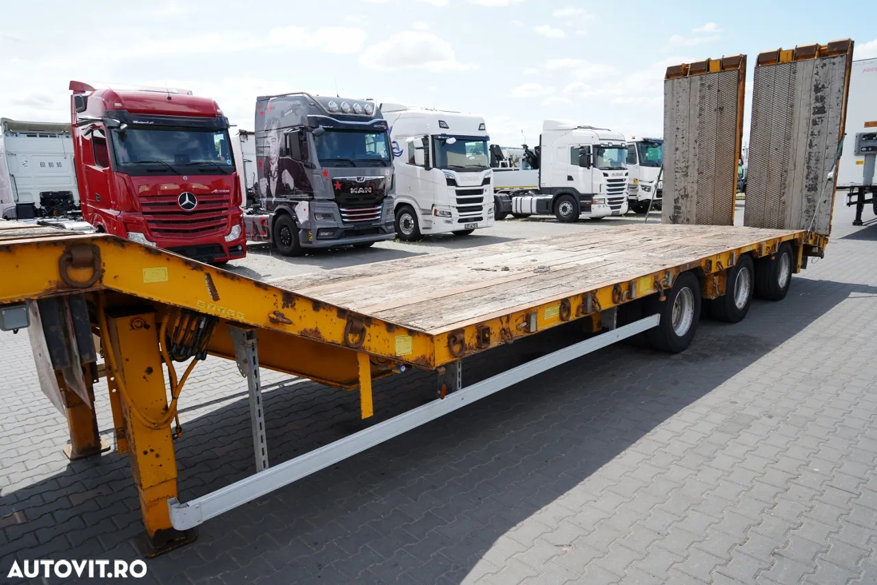 ACTM TRANSPORTATOR / ÎNCĂRCARE JOS / 13,2 M / GAMĂ HIDRAULICĂ / AX DE DIRECȚIE - 12