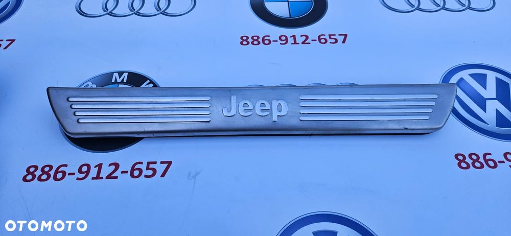 JEEP GRAND CHEROKEE WK2 LIFT listwa progowa ozdobna listwa progu wewnętrzna Nakładka na próg - 5
