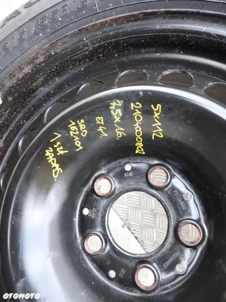 KOŁO ZAPASOWE MERCEDES 5X112 2104000802 7,5X15 ET 41 RADOM - 2