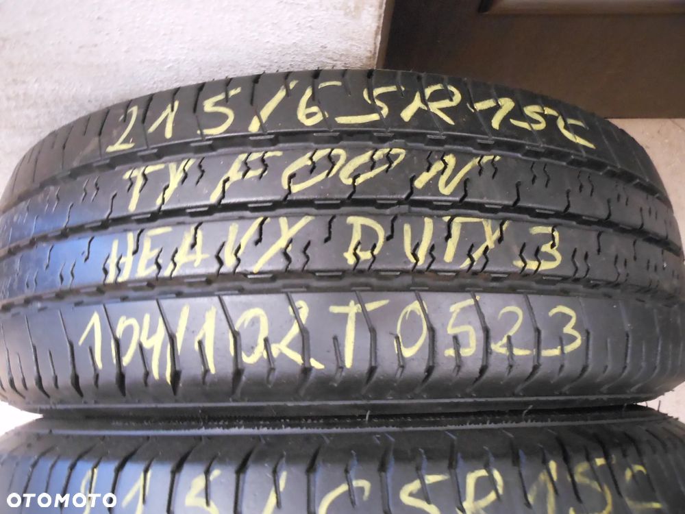 Opony 215/65r15c tyfoon heavy duty 3 8,7mm lato para - 2