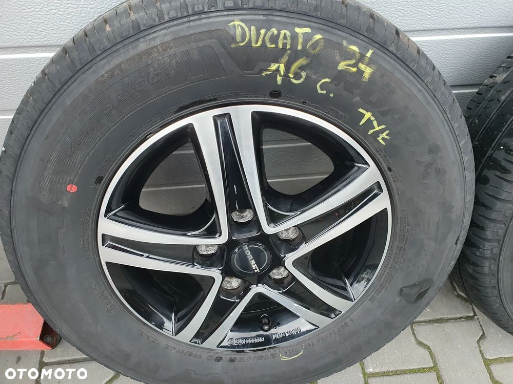 Felgi aluminiowe Koła Borbet Fiat Ducato Maxi  5x130 16cali - 5