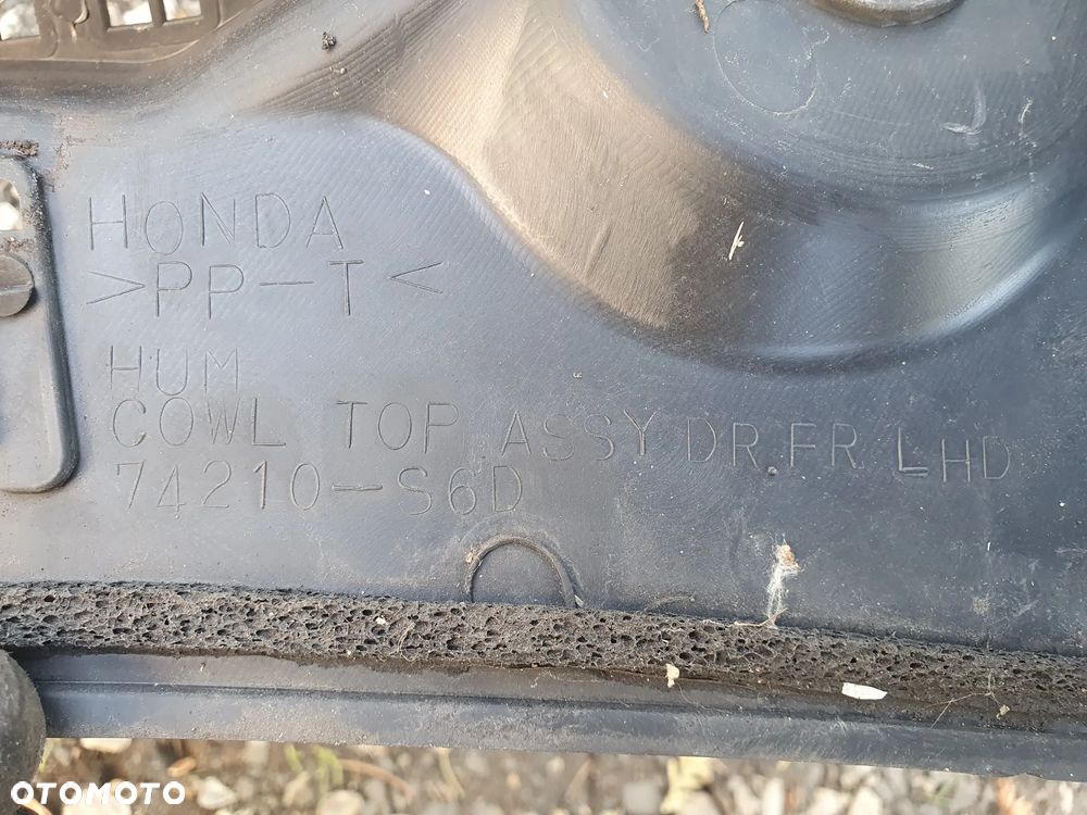 HONDA CIVIC 7 VII LIFT PODSZYBIE LEWE + PRAWE 74210-S6D 5D 2SZT 74220-S6D - 4