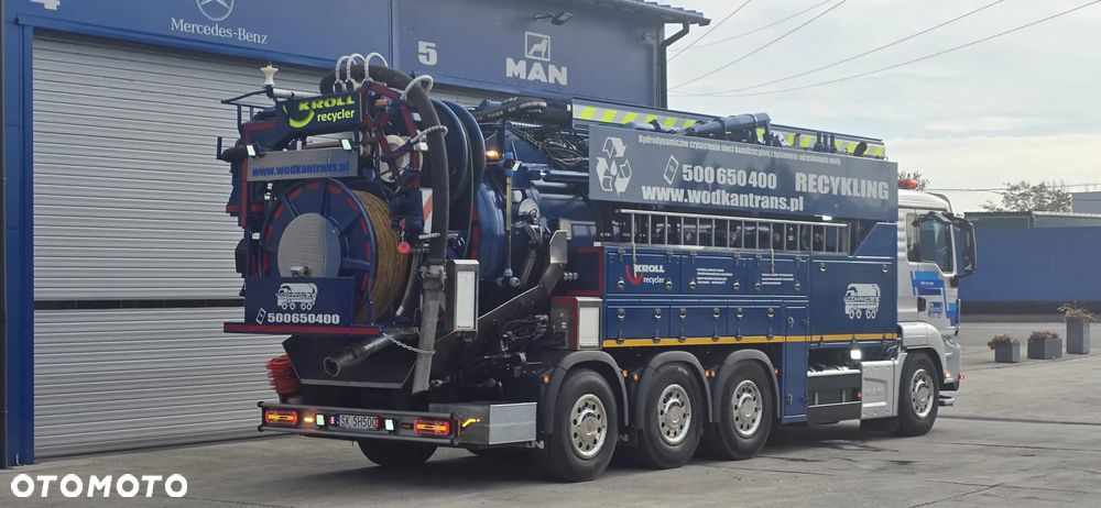 MAN TGS 35.500 KROLL Recycler CVS 3100 URACA P4-45 540ll/175bar - 13