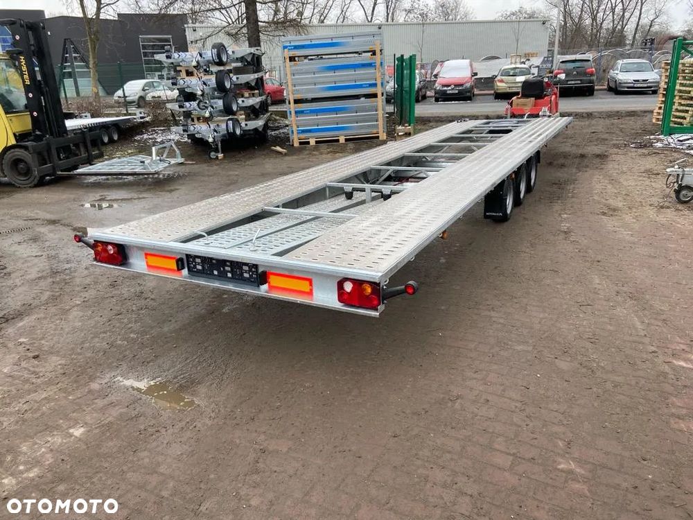 Niewiadów Laweta Boro Indianapolis 8.5x2.1 raz łamana dwa auta 3 osie koła 195r13c  Częstochowa od ręki - 7