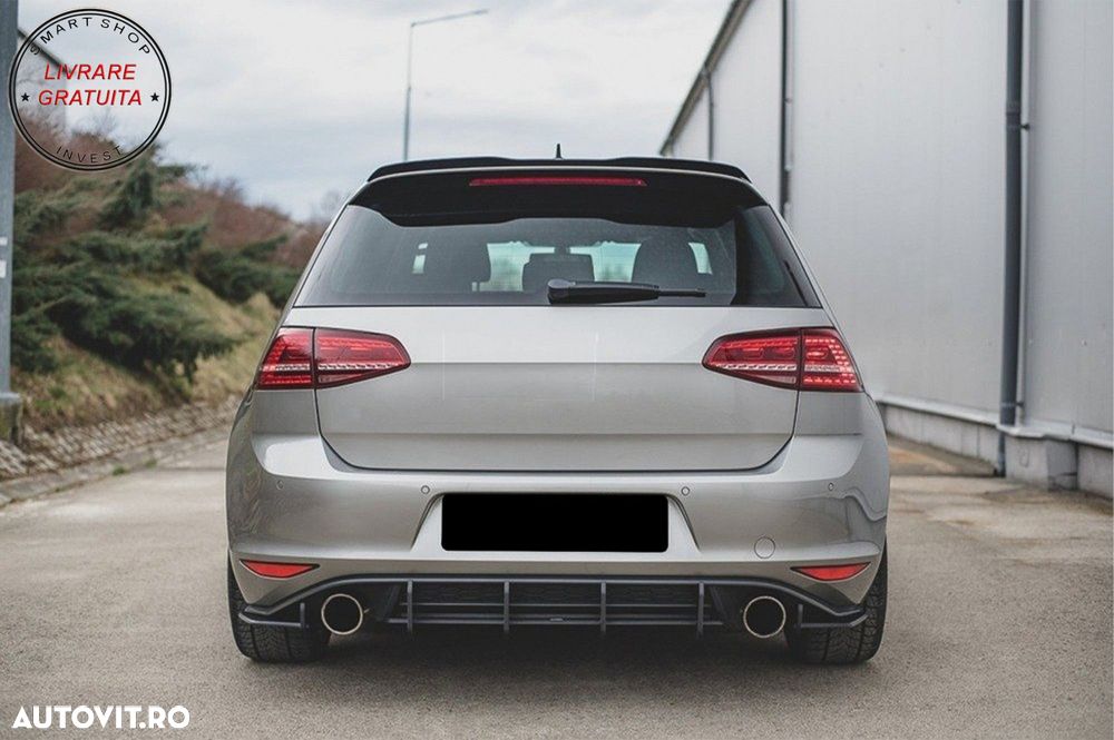 Extensie Difuzor Bara Spate VW Golf 7 VII GTI (2013-2016)- livrare gratuita - 13