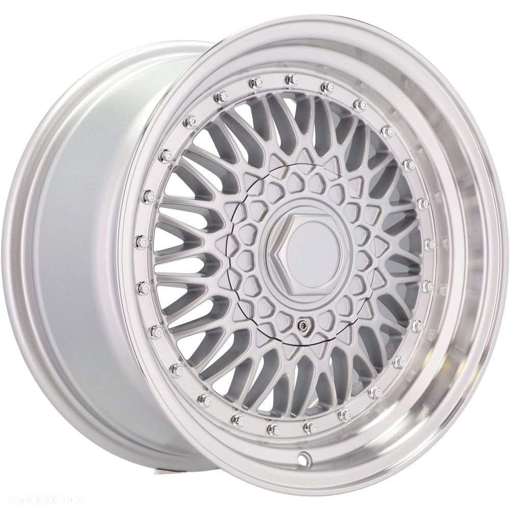4x Felgi 16 HONDA Civic CRX MAZDA 323 MX3 MX5 VW Golf II BMW E30 Styl BBS RS - BY479 (LU247) - 2