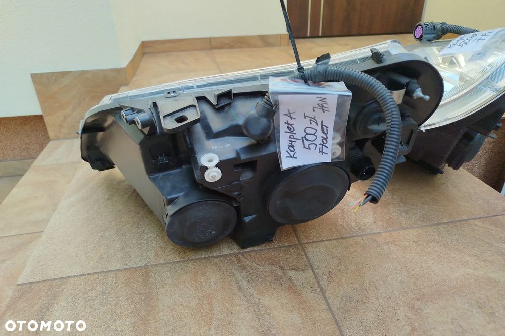 lampa przód prawa + lewa (prawie Nowe) komplet "A" 7PIN + wtyczki do Fiat Ducato III boxer jumper II 06-14r - 9