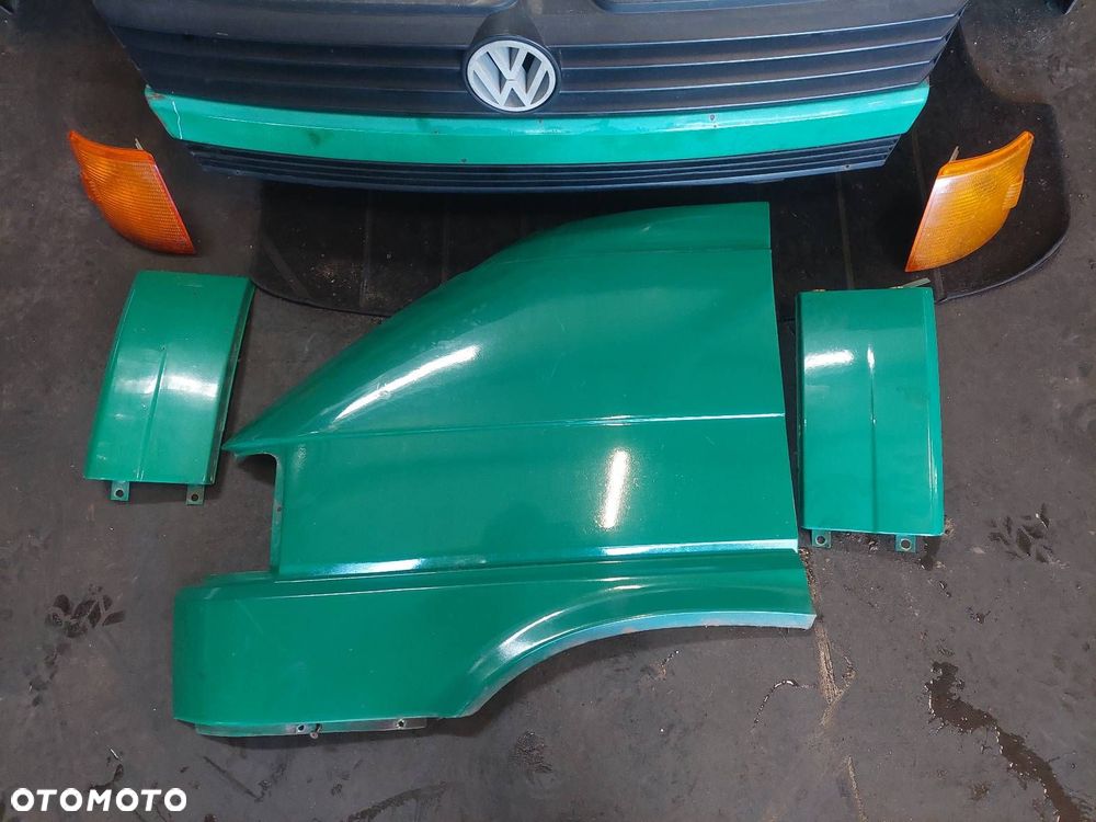 KOMPLETNY PRZÓD MASKA ZDERZAK BŁOTNIK LAMPY GRILL VOLKSWAGEN TRANSPORTER T4 - 3