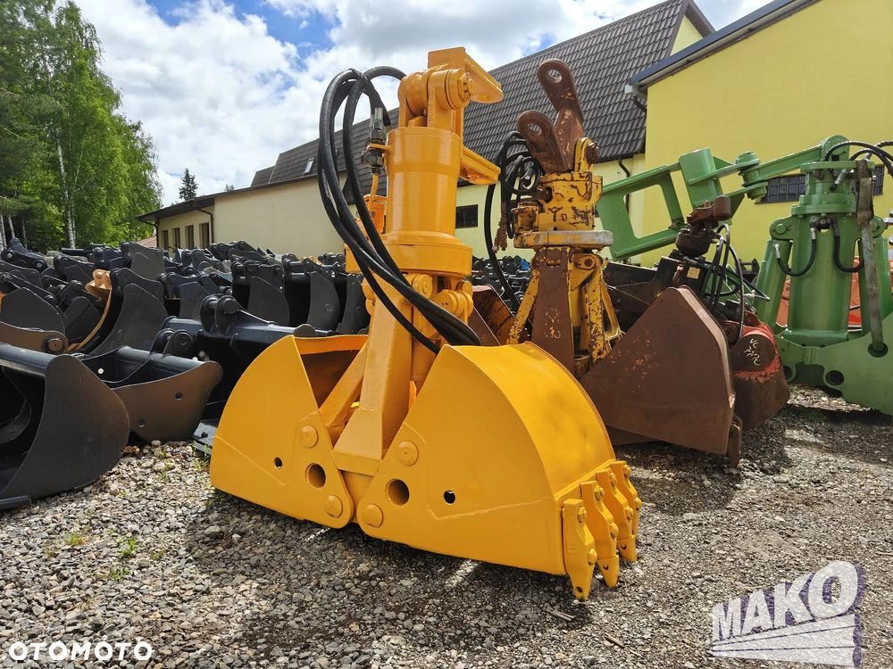 Czerpak hydrauliczny łyżka chwytak rotator 140x42x50cm - 1