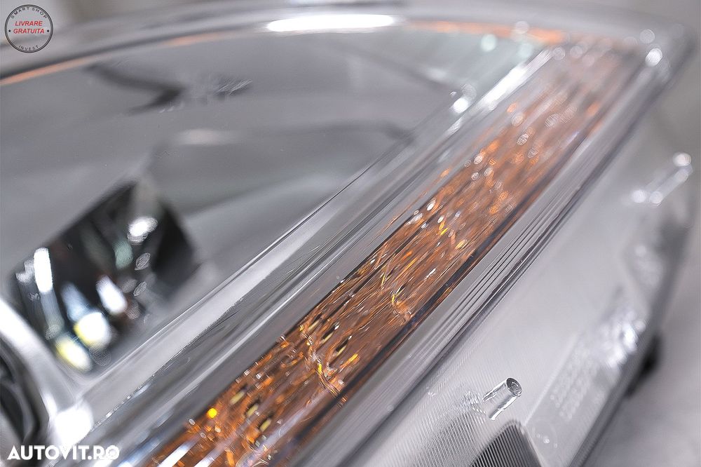 Faruri LED Mercedes Clasa S W221 (2005-2009) Facelift Look Semnalizare Dinamica Se- livrare gratuita - 8
