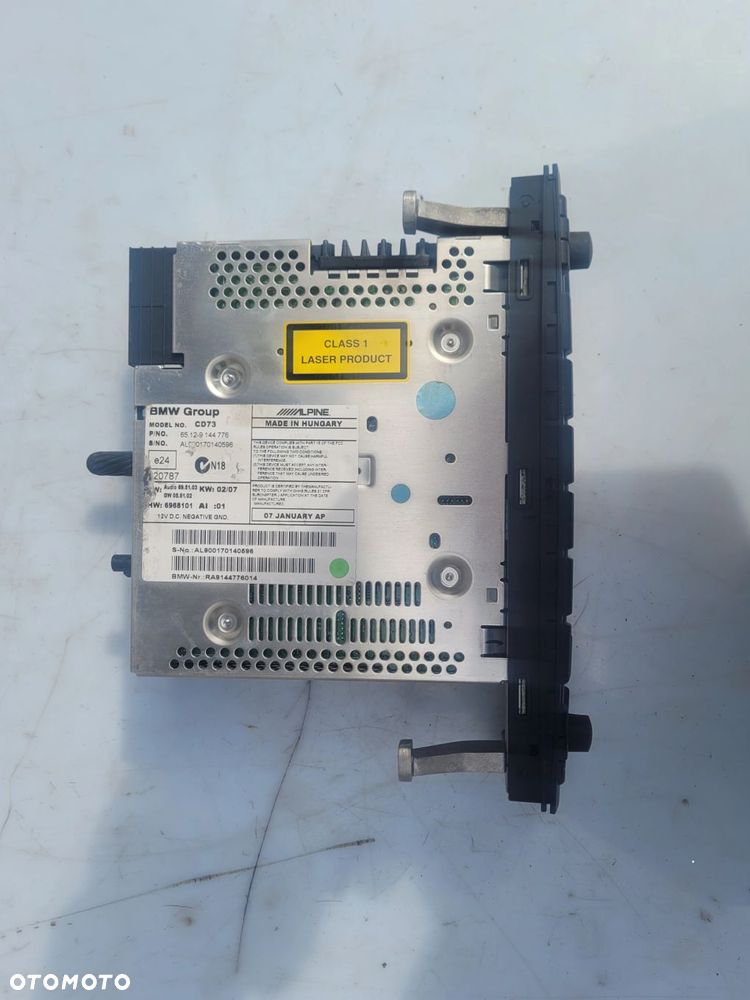 RADIOODTWARZACZ PROFESSIONAL CD BMW E90 9144776 - 3