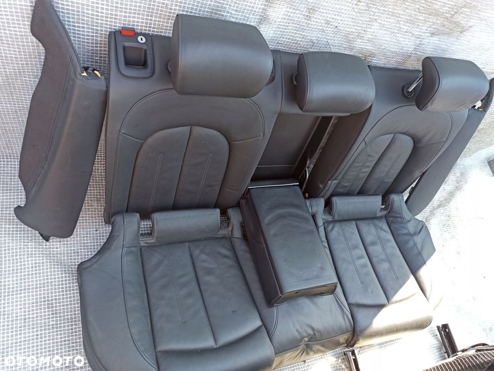 AUDI A6 C7 4G 12-16 FOTELE SKÓRA CZARNE ELEKTRYCZNE 2X KOMPLET SEDAN KOMBI - 4