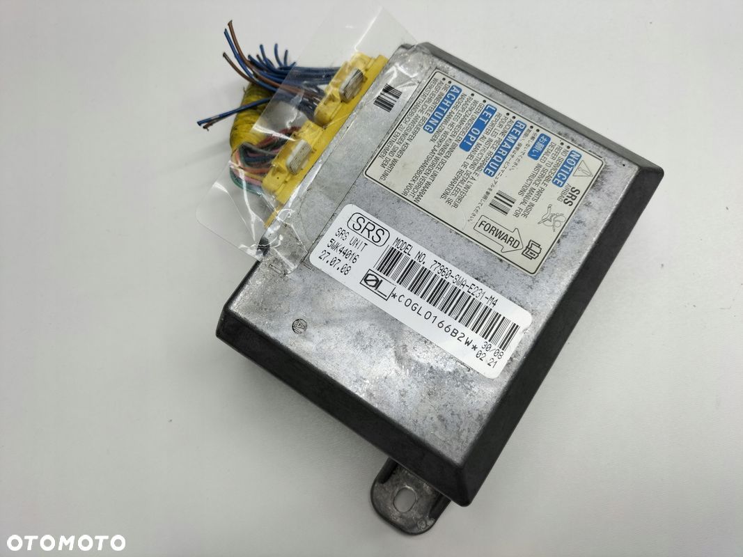 HONDA CR-V III SENSOR PODUSZEK 77960-SWA-E231-M4 - 1