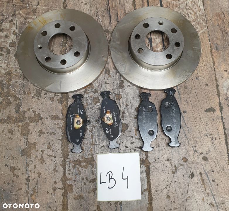 Oryginalne tarcze hamulcowe klocki Opel Astra Corsa 93182290 - 1