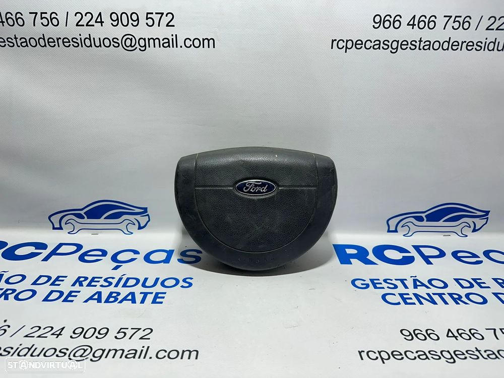 .Airbag Volante Guiador Original Ford Fiesta 5 5S6AA042B85AAZHHD 2002 - 2005 - 1