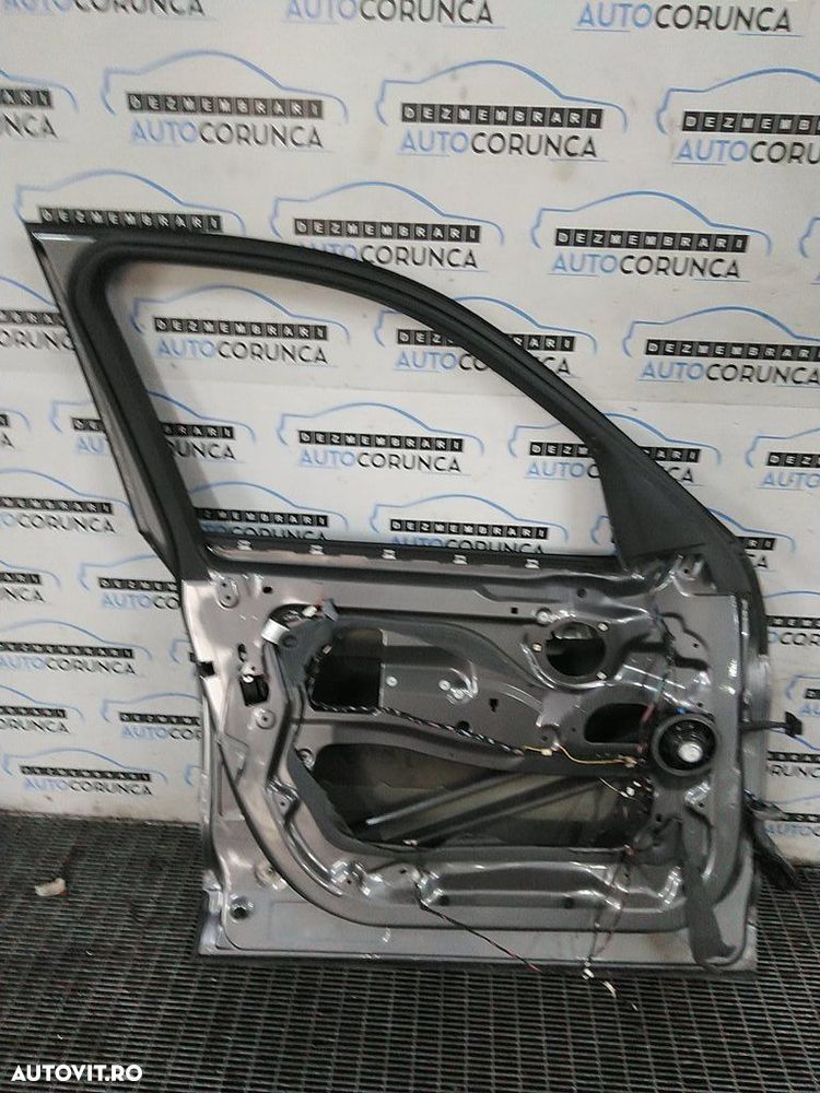 Usa Stanga Fata BMW X3 F25 2010 - 2014 SUV 4 Usi GRI (1246) Fara geam - 2