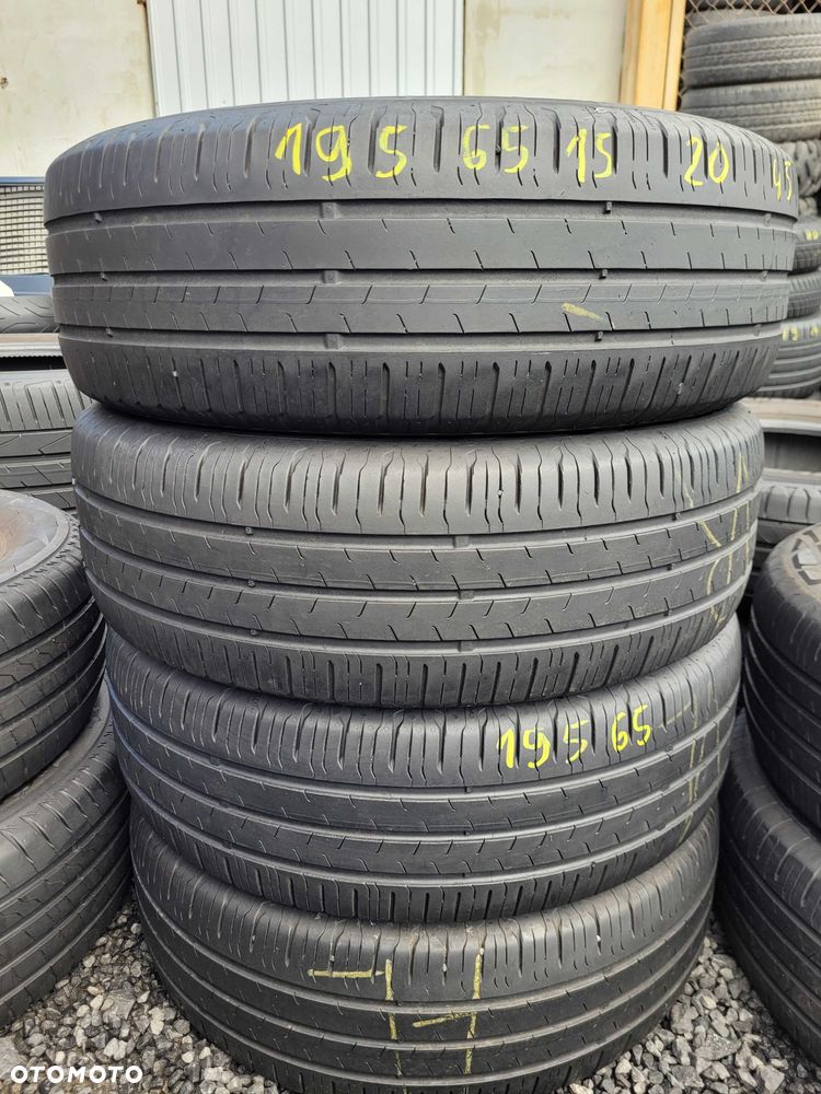WYSYŁKA 4 Opony Letnie 195 65 R15 Continental EcoContact 6 2020r. - 1