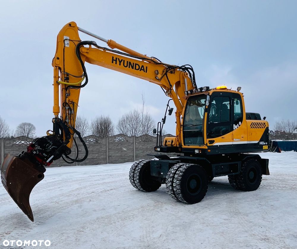 Hyundai ROBEX 140W - 9 / ROTOTILT / SPROWADZONA / KOPARKA KOŁOWA - 1